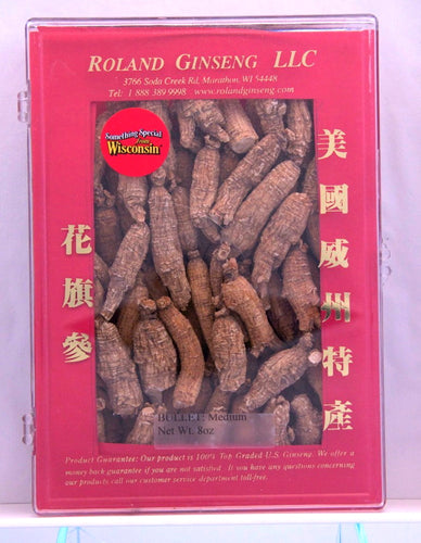 Roland American Ginseng Bullet Medium Package 8oz